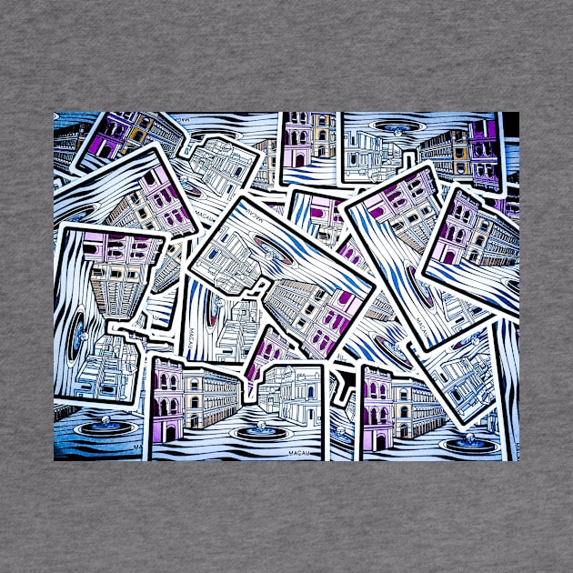 Senado Square postcard tee by sum1945